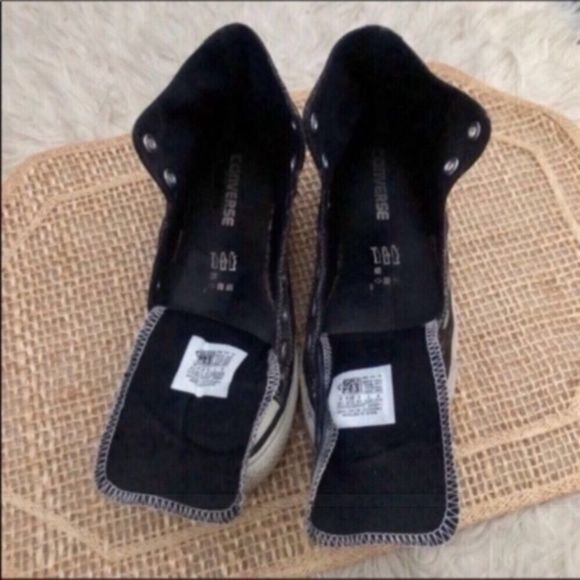 Converse Star Print Chuck Taylors *No Laces* - Picture 9 of 12